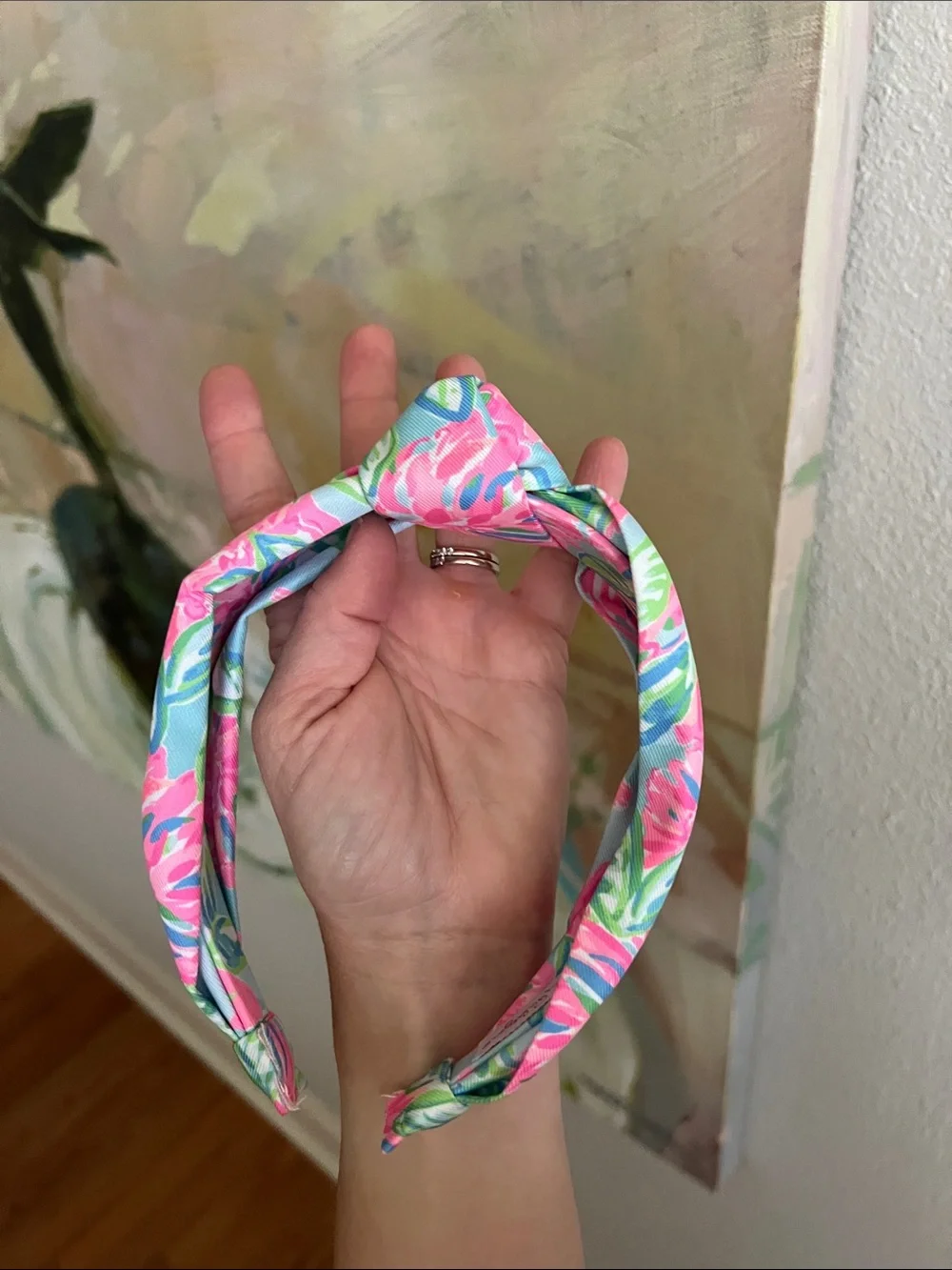 Lilly Pulitzer Girls Headband top knot - unworn